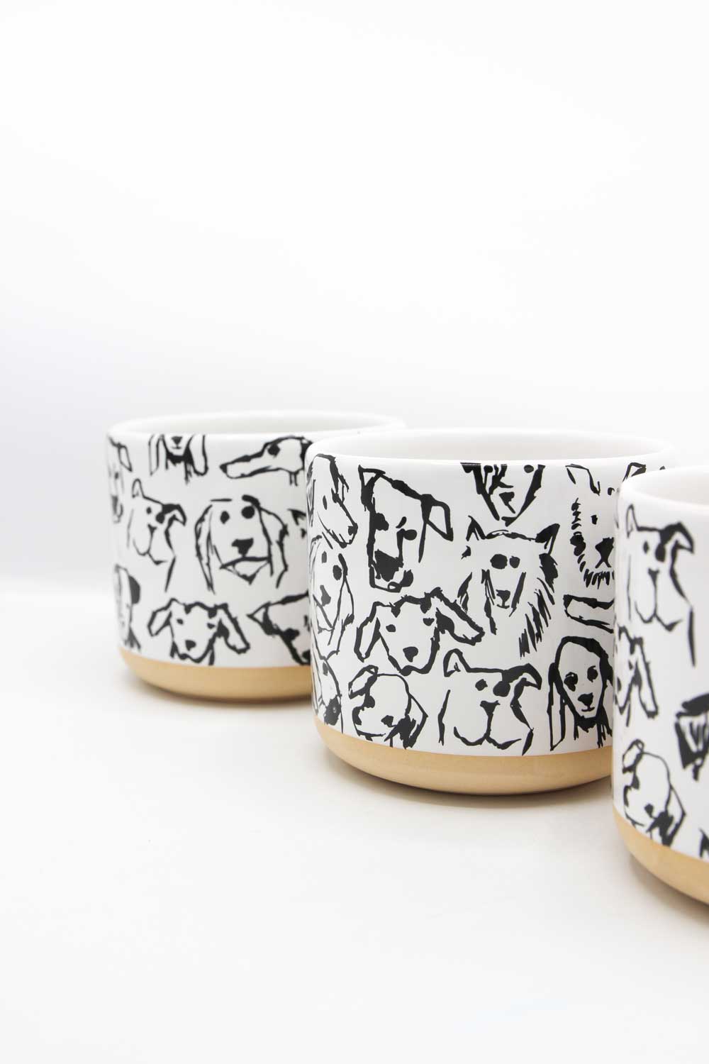 Kubek ceramiczny "Pieski"