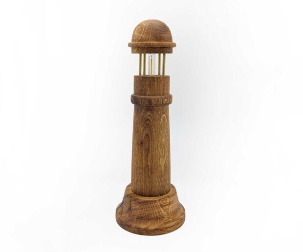 Lampion z dębu „Drewniana Latarnia Morska”