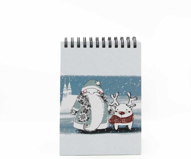 Notes A6 "Renifer i Mikołaj"