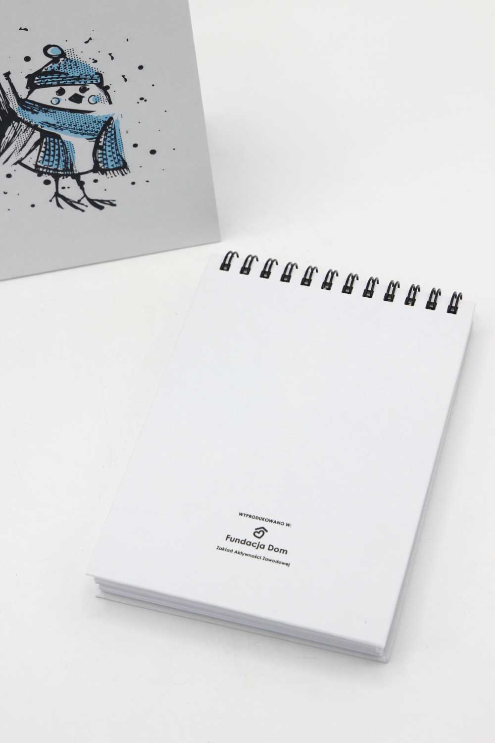 Notes A6 "Zimowy wróbelek Opole"