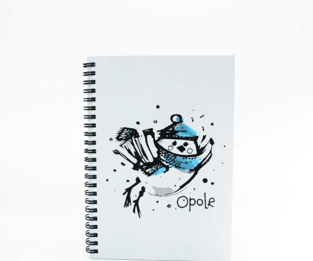 Notes A5 "Zimowy wróbelek Opole"