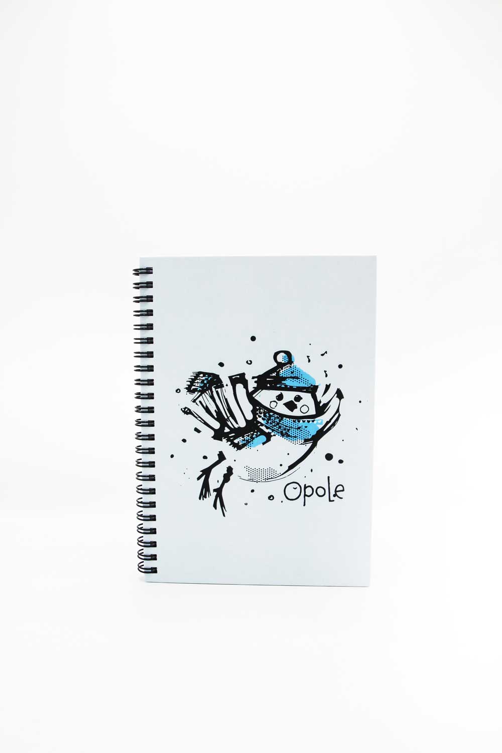 Notes A5 "Zimowy wróbelek Opole"