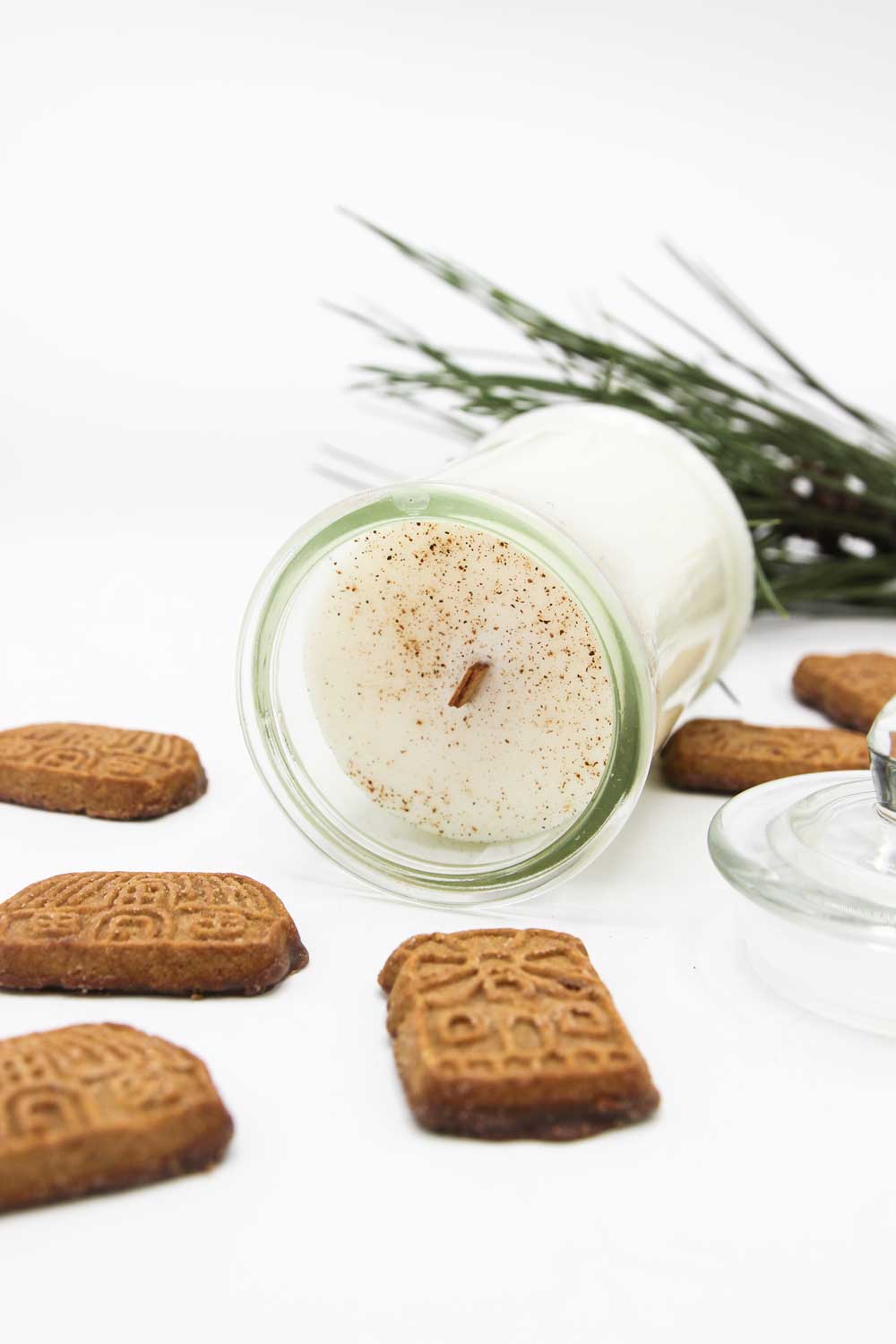 Świeca sojowa w szkle "Piernik"