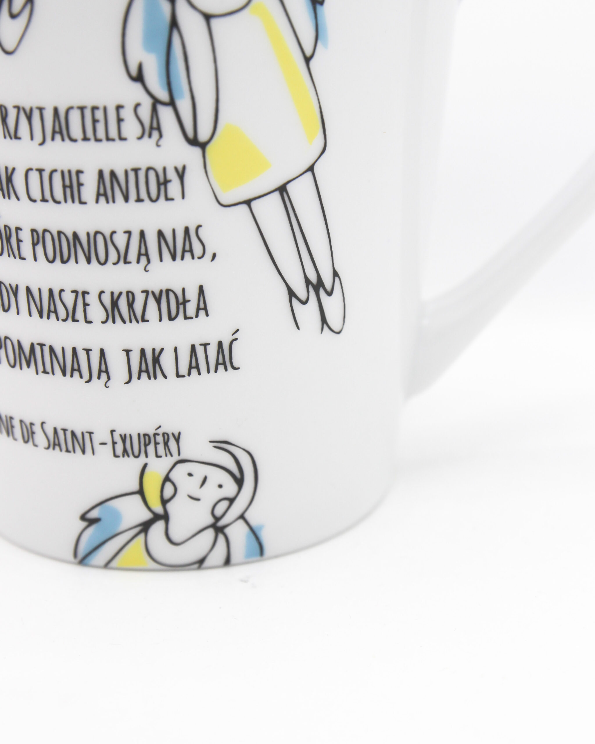 Kubek „Przyjaciele są jak ciche anioły” (p)