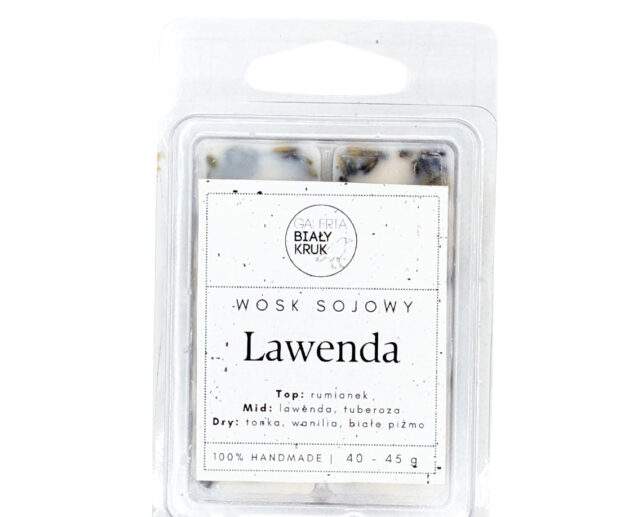 Wosk sojowy do kominka "Lawenda"