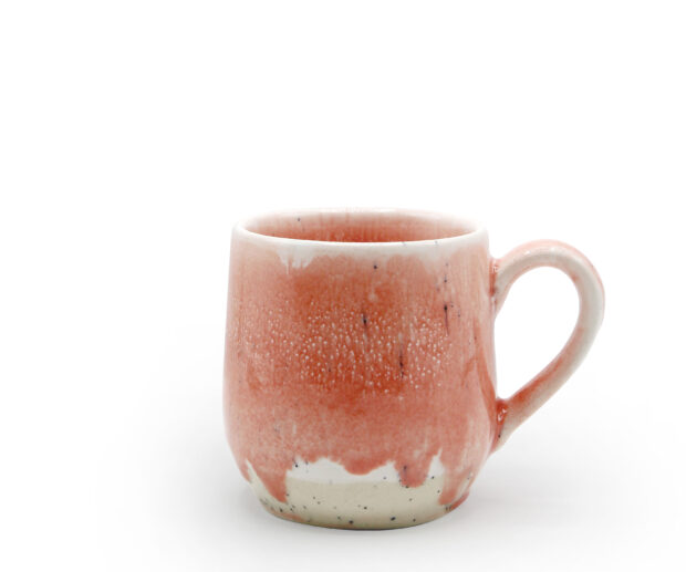 Kubek ceramiczny z uchem "Morganit"