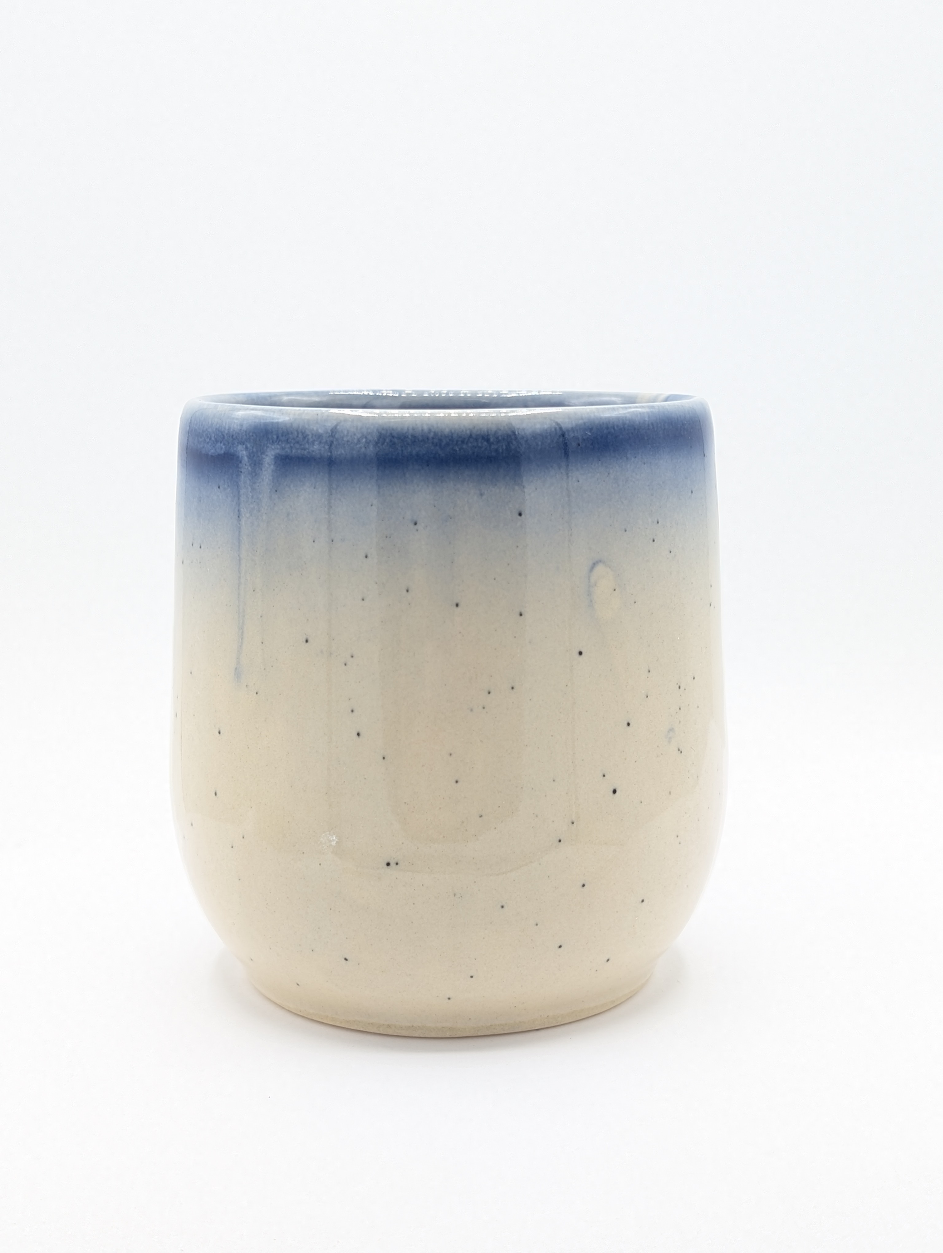 Kubek ceramiczny z uchem "Kobalt"