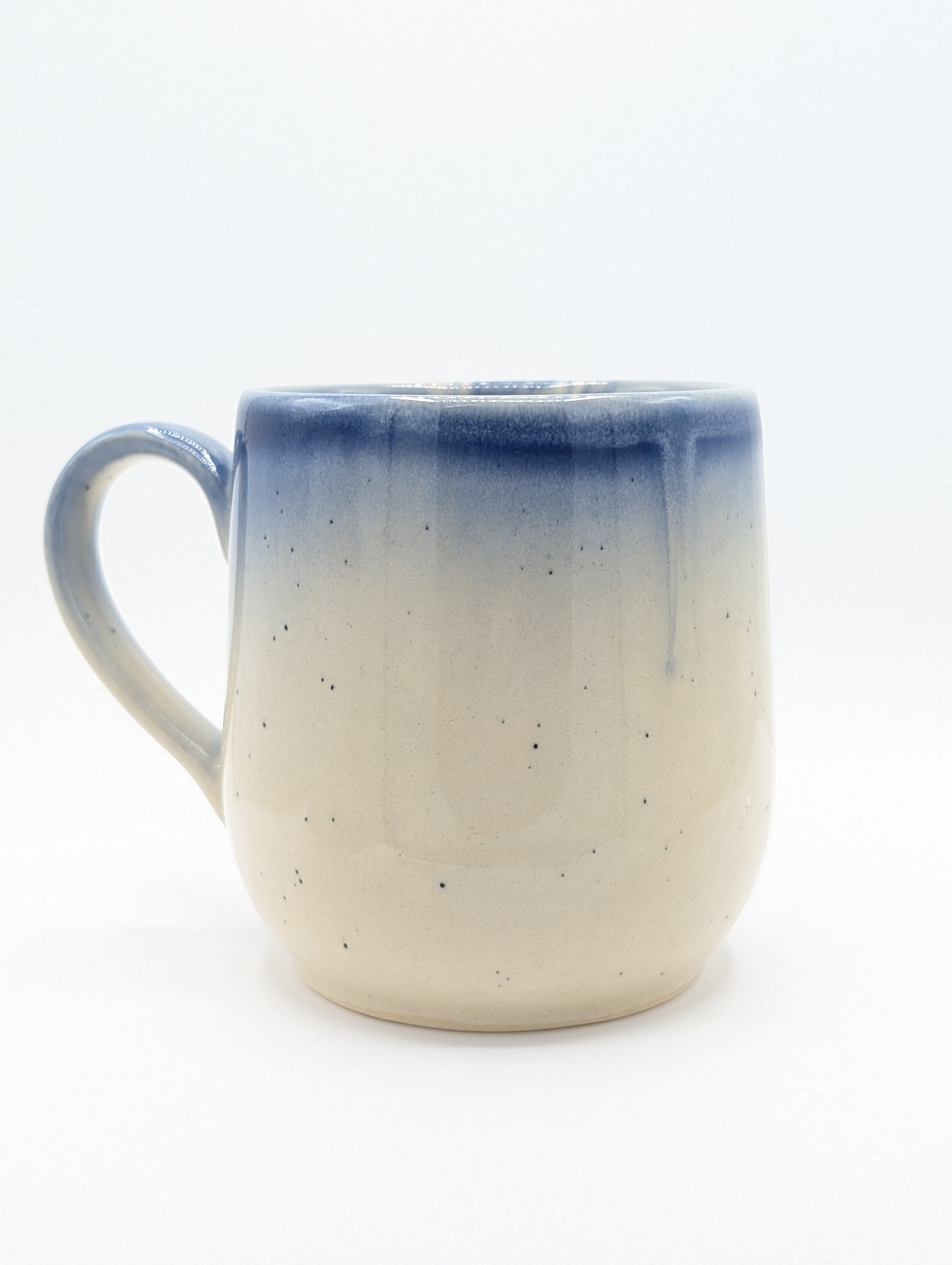Kubek ceramiczny z uchem "Kobalt"